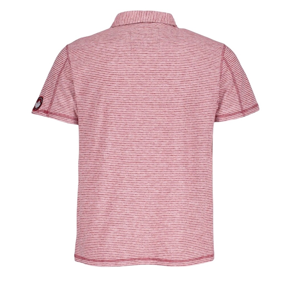 Men’s Canada Weather Gear Red Rock Stripe Pocket Supreme Soft Polo - Picture 2 of 9